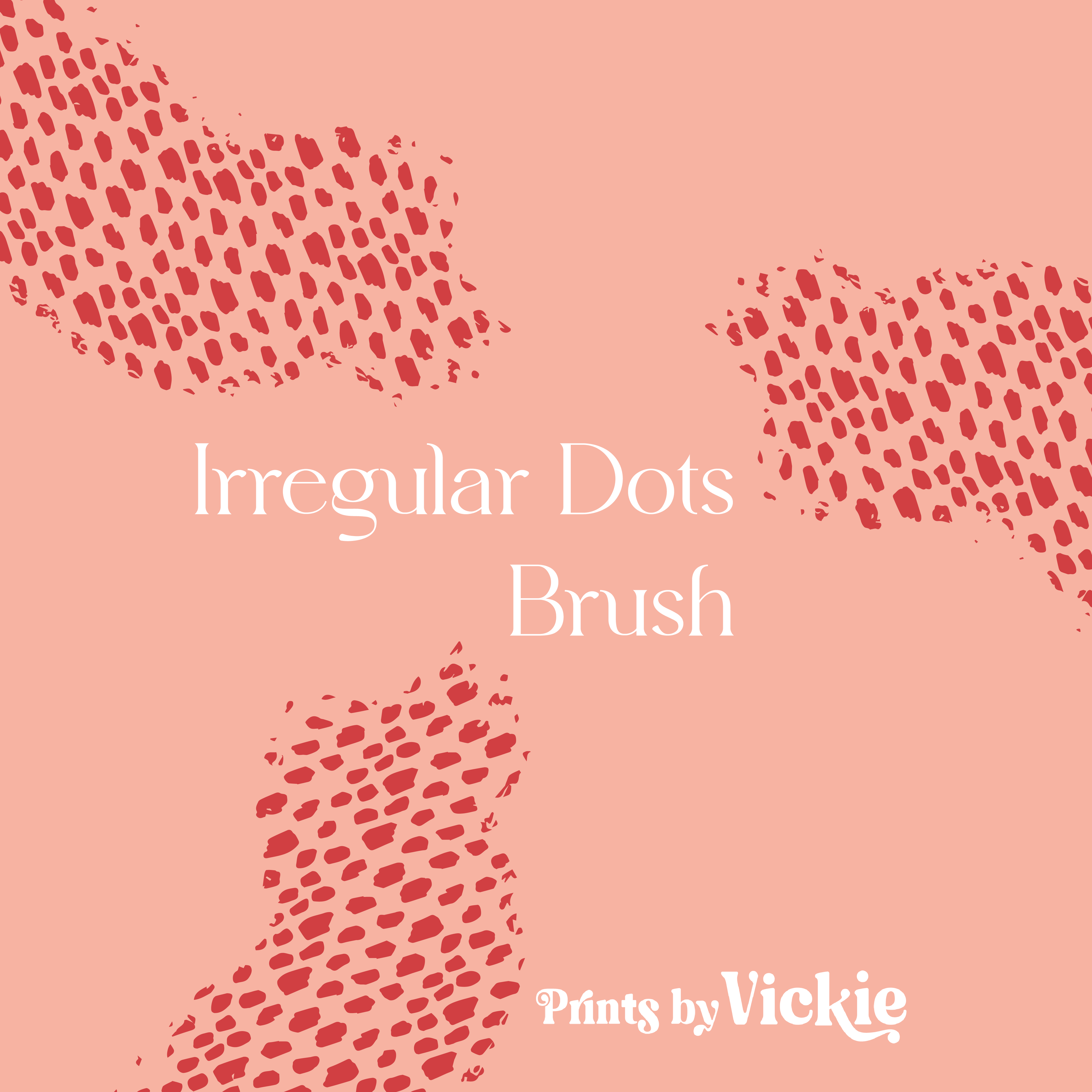 Irregular Dots Pattern | Procreate Brush