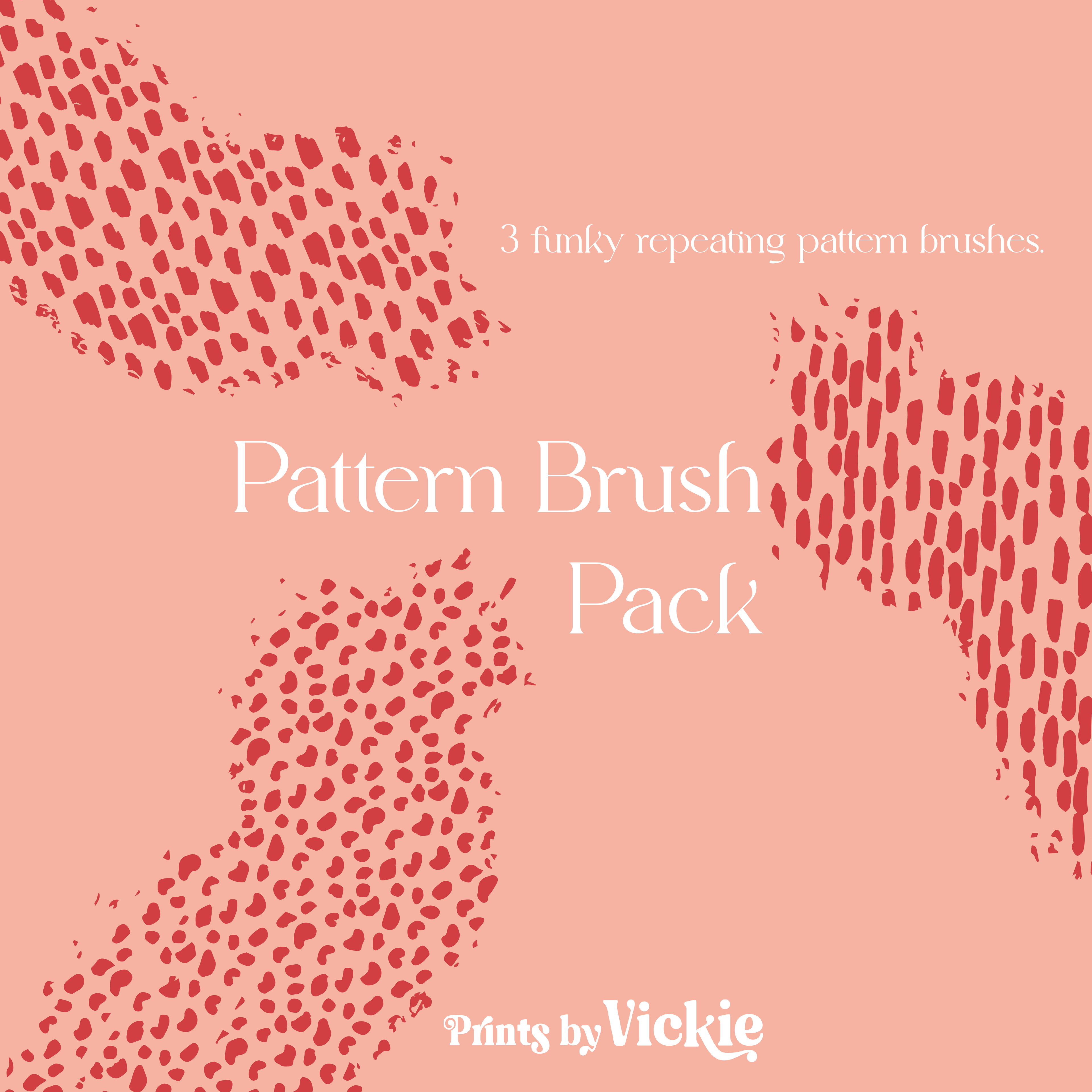 Three Pack Patterned | Procreate Brushes Set