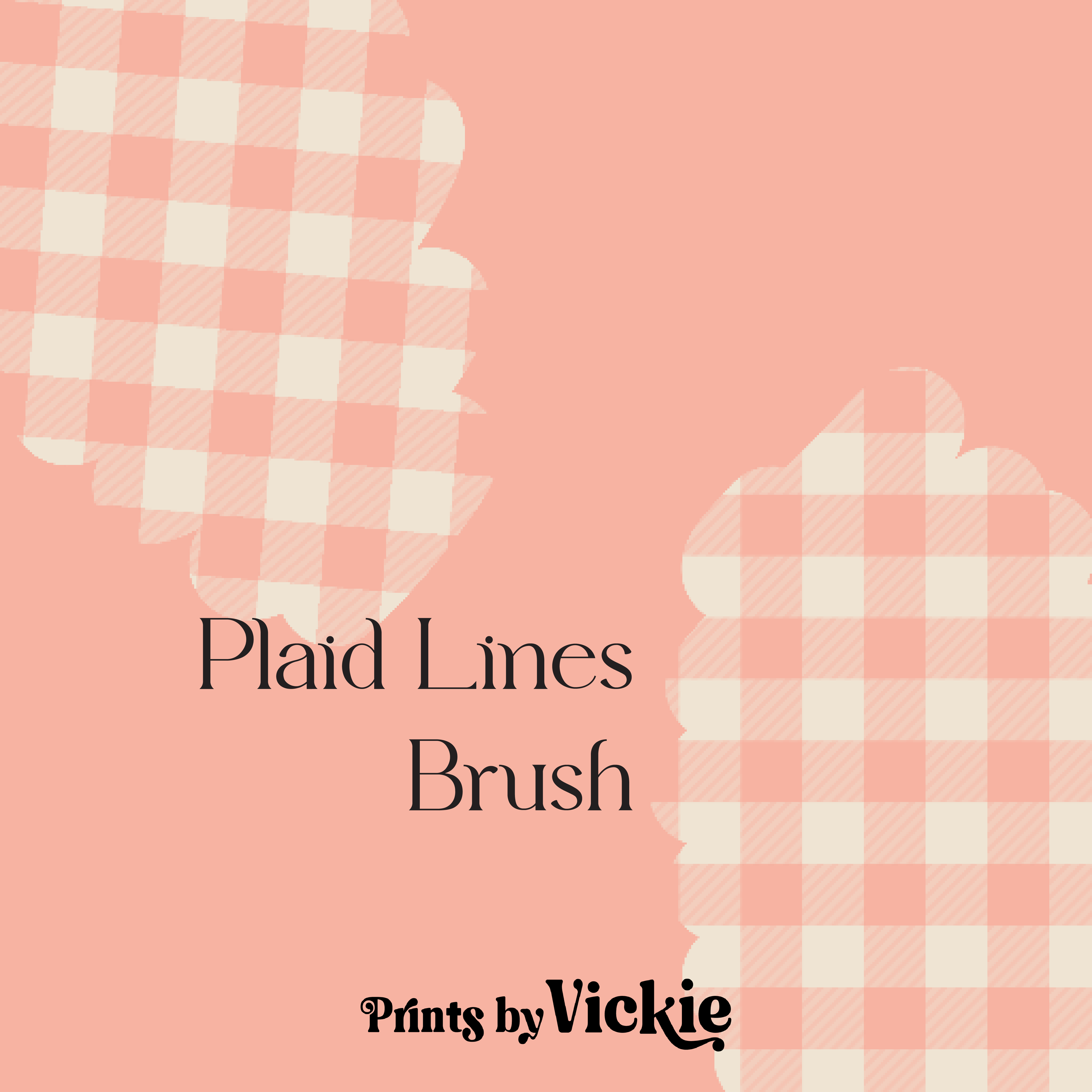 Plaid Lines | Procreate Brush
