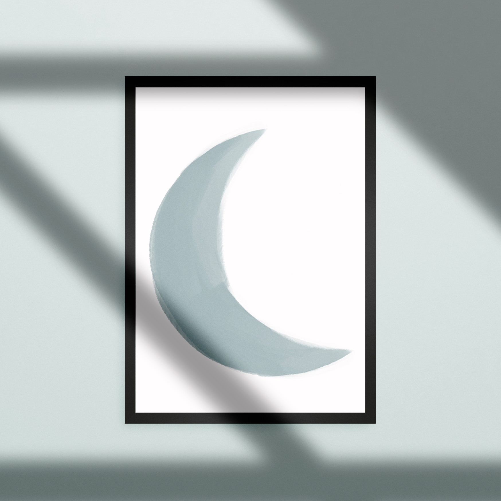 Watercolour Graphic Baby Nursery Print