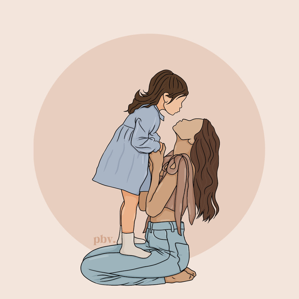 DISCOUNTED* Block Line Coloured | Custom Illustration
