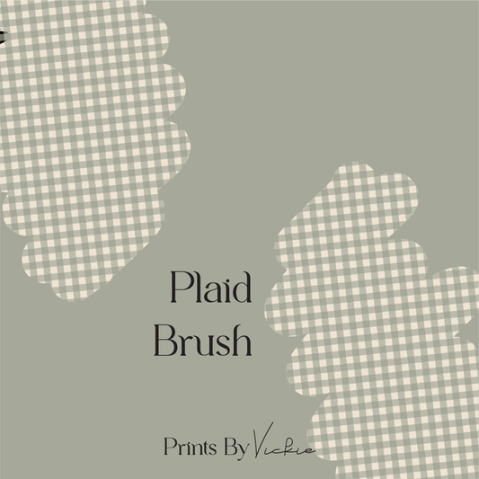 Three Pack Plaid Procreate Brush Set