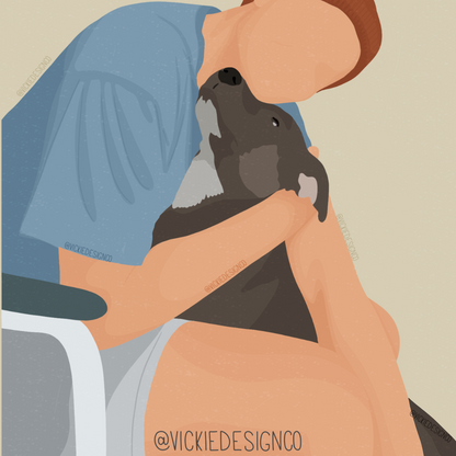 Pet Illustration - Vickie Design Co