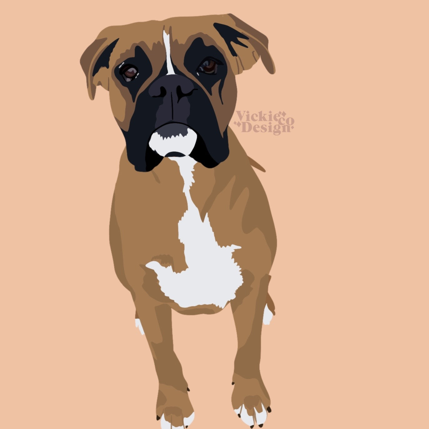 Pet Illustration - Vickie Design Co