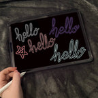 Monoline Outline Procreate Brush - Lettering brush for Procreate iPad - Vickie Design Co